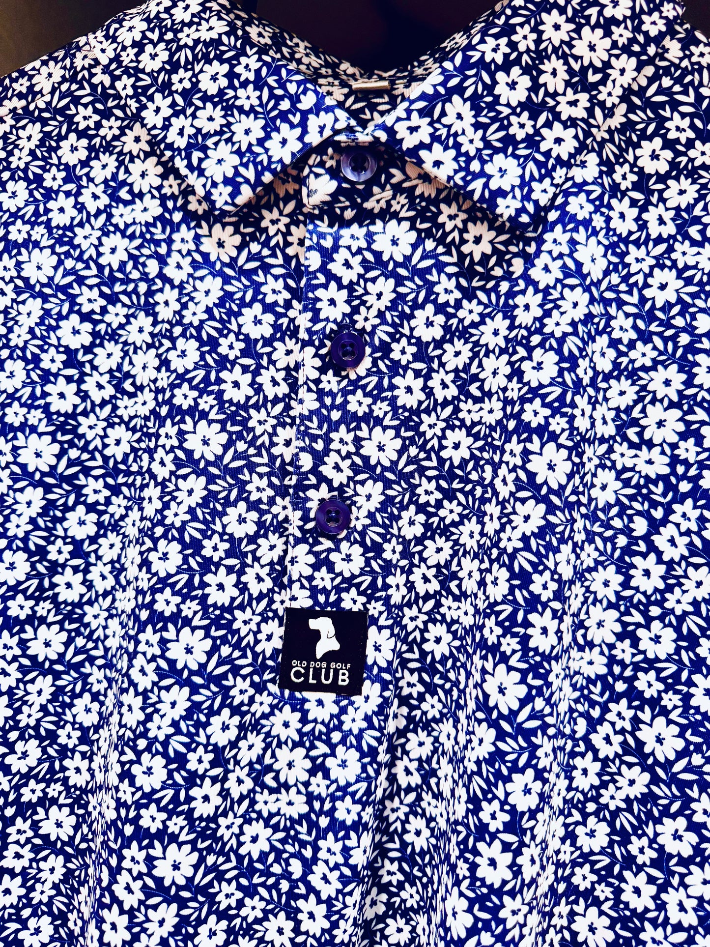 Floral Men's Golf Polo