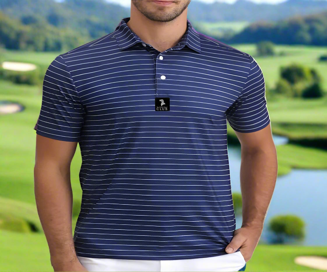 Classic Striped Polo