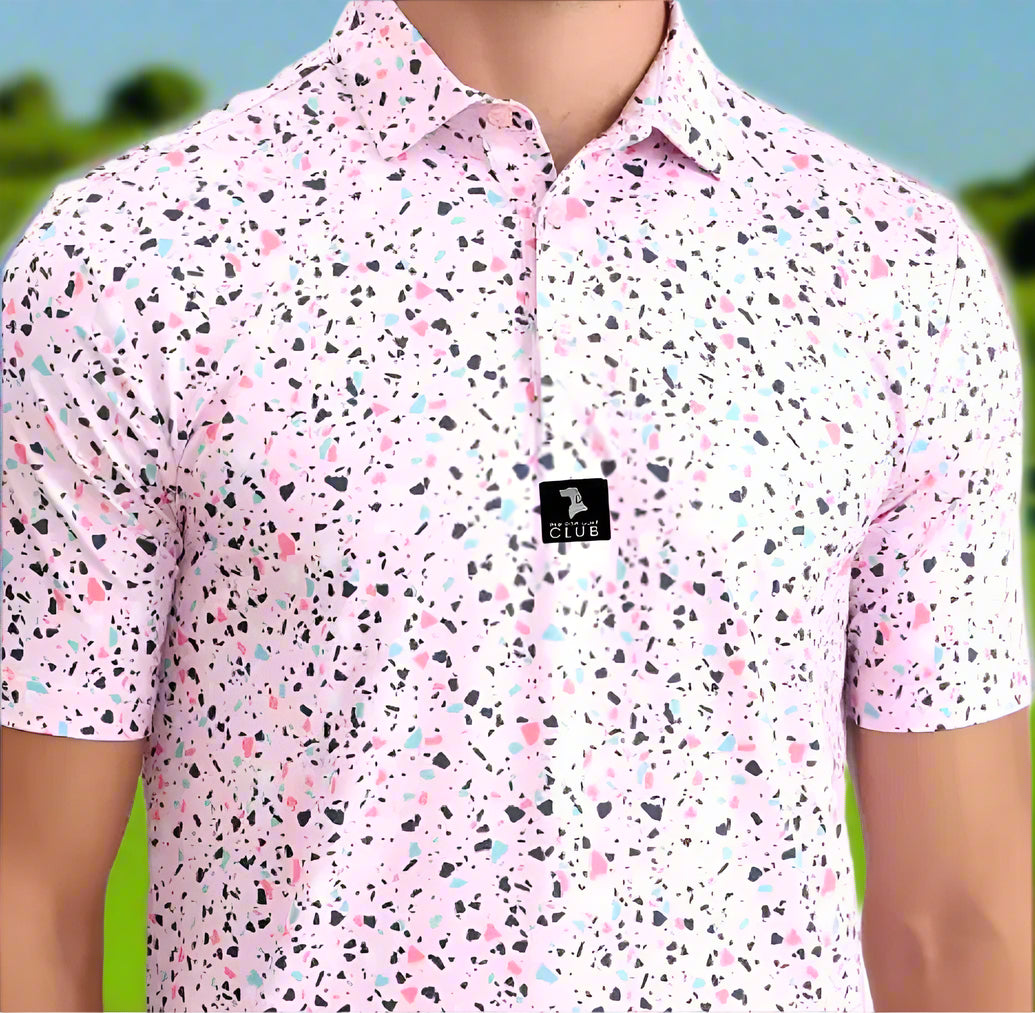 Paint Splatter Men's Golf Polo