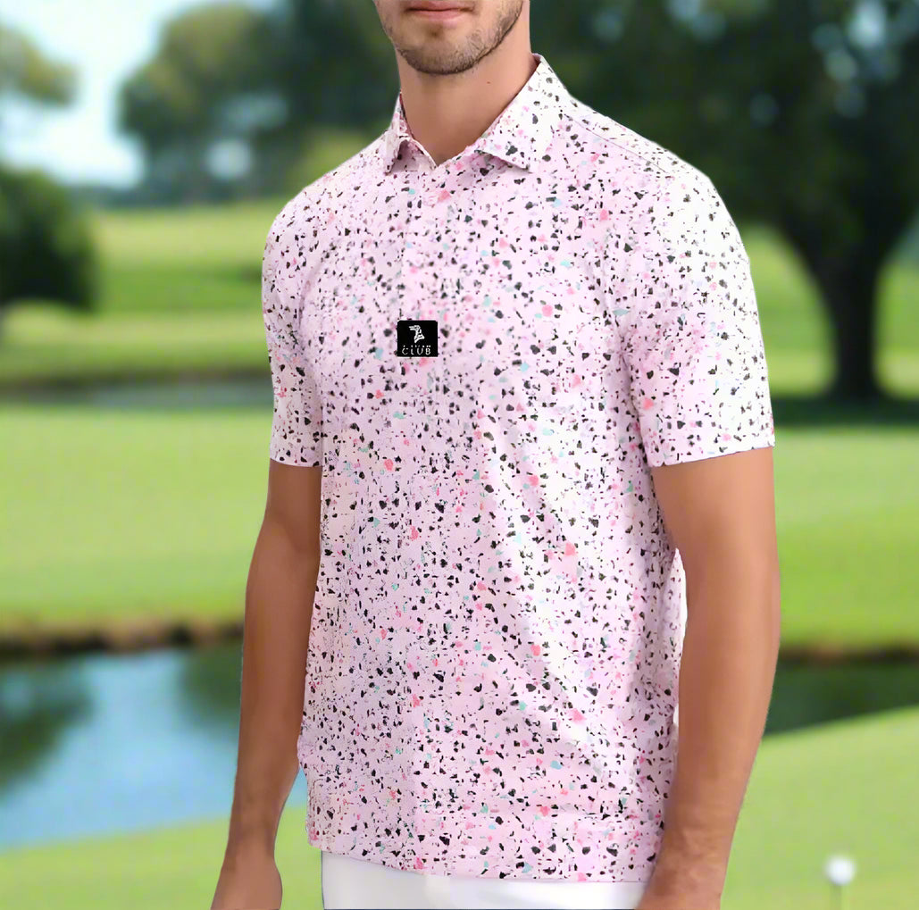 Paint Splatter Men's Golf Polo