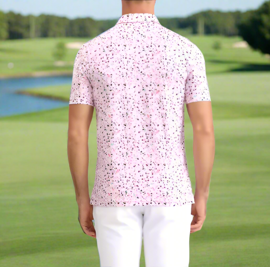 Paint Splatter Men's Golf Polo