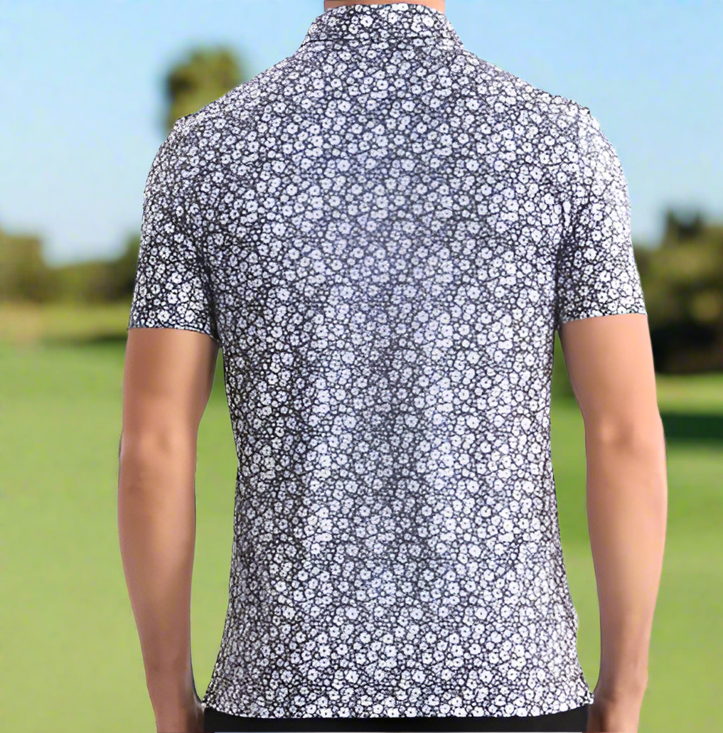 Floral Men's Golf Polo