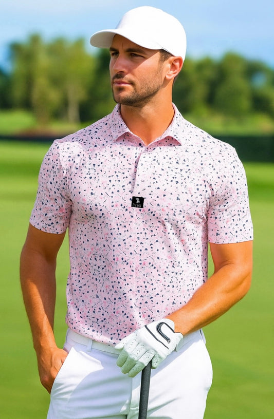 Paint Splatter Men's Golf Polo